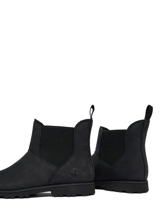 Timberland Timberland Kotníková obuv s elastickým prvkem Asphalt Trail Chls TB0A27MD0151 Černá
