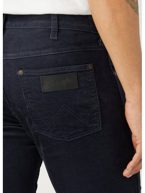 Wrangler Wrangler Spodnie materiałowe GREENSBORO Niebieski Straight Fit