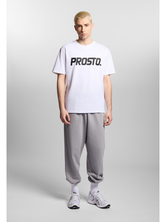 PROSTO. PROSTO. Spodnie dresowe Shield Big KL261MPAN4052 Szary Oversize