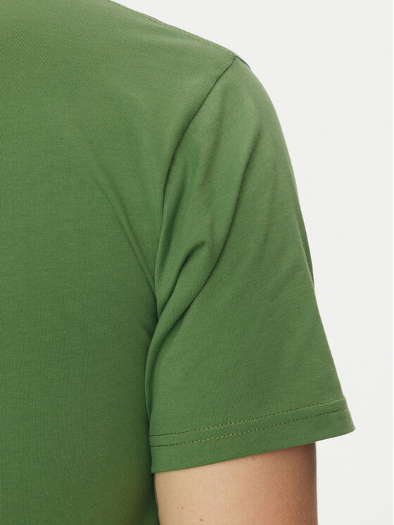 Vans Vans T-Shirt Left Chest Logo VN0A3CZE Zielony Classic Fit