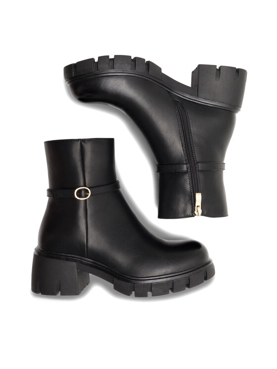 DeeZee DeeZee Botki REGINA H17193-6 Czarny