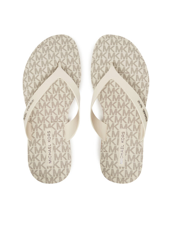 MICHAEL Michael Kors MICHAEL Michael Kors Flip flop 40S5KOFA2L Écru