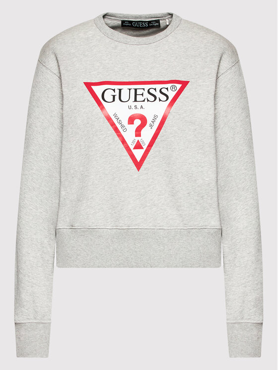 Guess Guess Džemperis Original W2YQ16 KBA10 Pilka Regular Fit