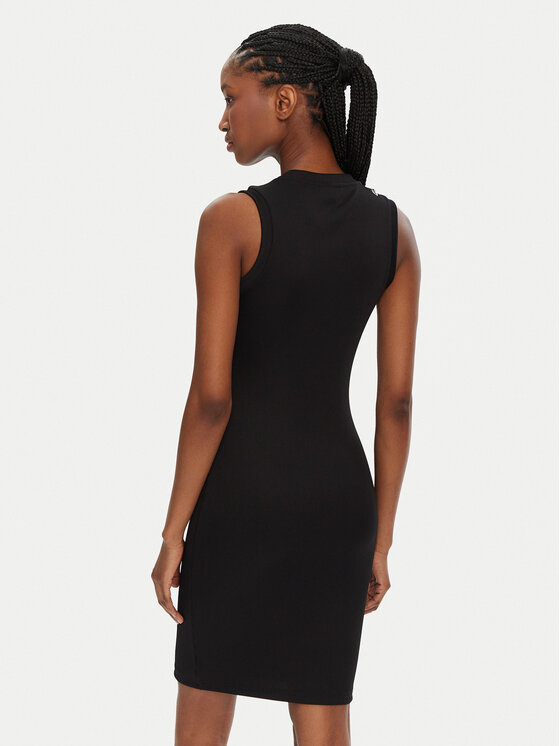 HUGO HUGO Každodenné šaty Naloita 50530443 Čierna Slim Fit
