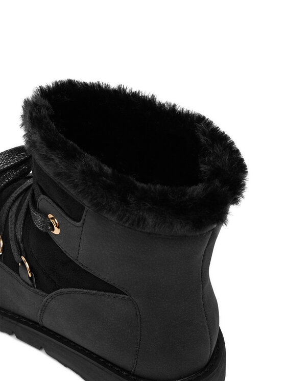DeeZee DeeZee Čizme za snijeg 17125-1-BLACK PU Crna
