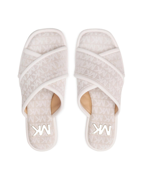 MICHAEL Michael Kors MICHAEL Michael Kors Шльопанці Gideon Slide 40S2GDFP1Y Бежевий