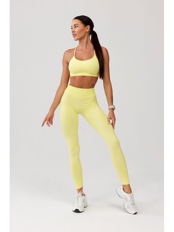 ROUGH RADICAL ROUGH RADICAL Getry SEAMLESS GLOW LONG Żółty Slim Fit