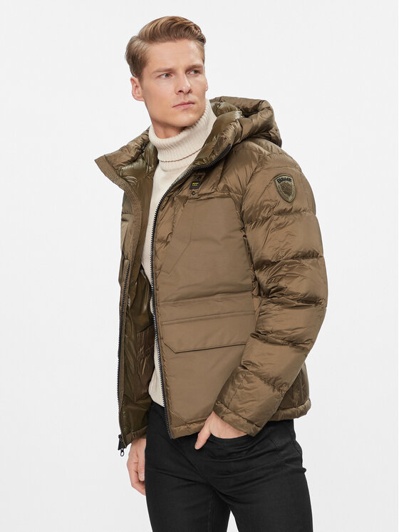 Blauer Geacă din puf 23WBLUC03008 Verde Regular Fit