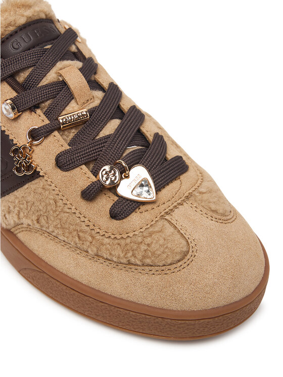 Guess Guess Sneakersy FLFN3A FUR12 Béžová