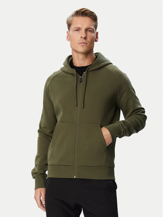 BOSS BOSS Суитшърт Saggy 50565305 Каки Regular Fit