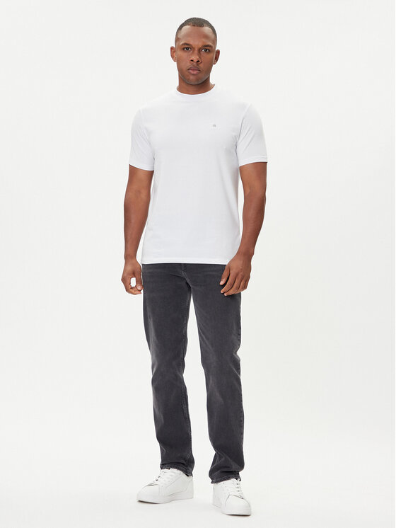 KARL LAGERFELD KARL LAGERFELD Marškinėliai 755053 554235 Balta Regular Fit