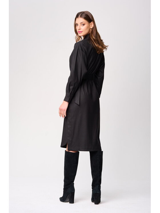 CASTELLANI CASTELLANI Sukienka Barbara Czarny Regular Fit