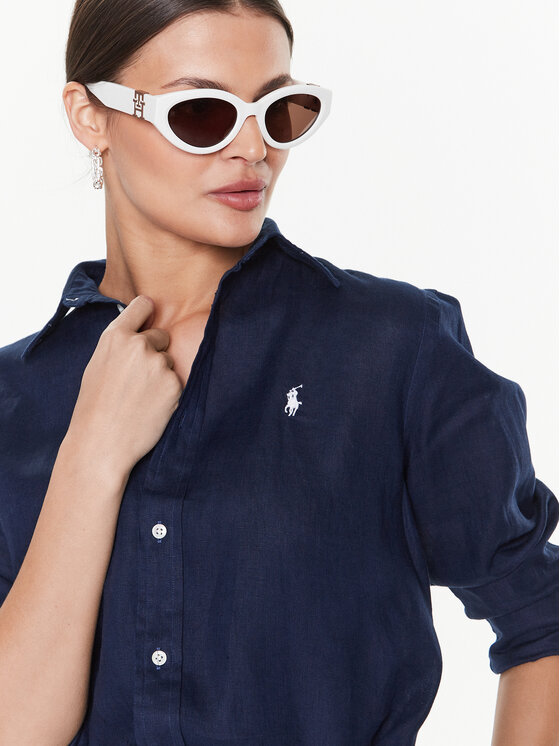 Polo Ralph Lauren Polo Ralph Lauren Košulja 211920516007 Tamnoplava Relaxed Fit