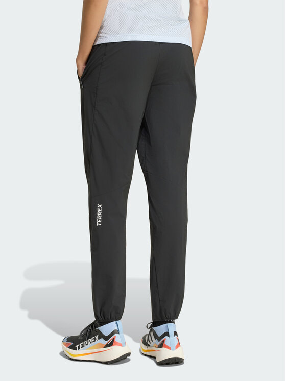adidas adidas Spodnie dresowe Terrex Xperior CLIMA365 Light Czarny Regular Fit