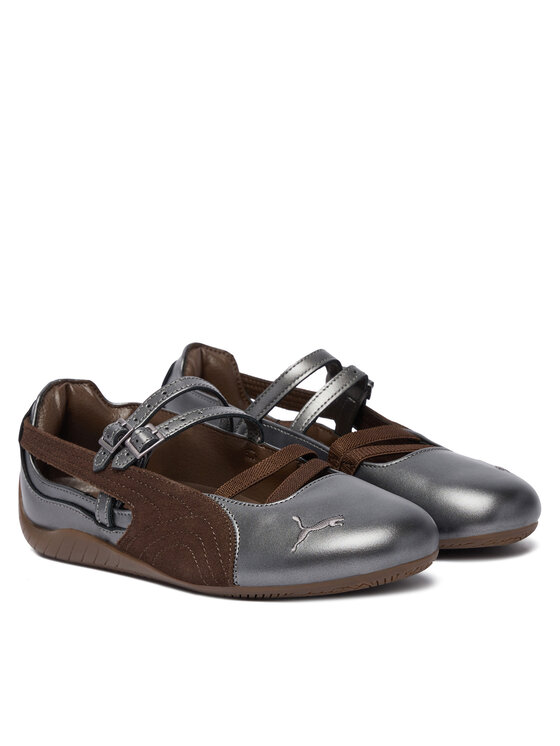 Puma Puma Балеринки Speedcat Ballet Lux Wns 408197 01 Сребрист