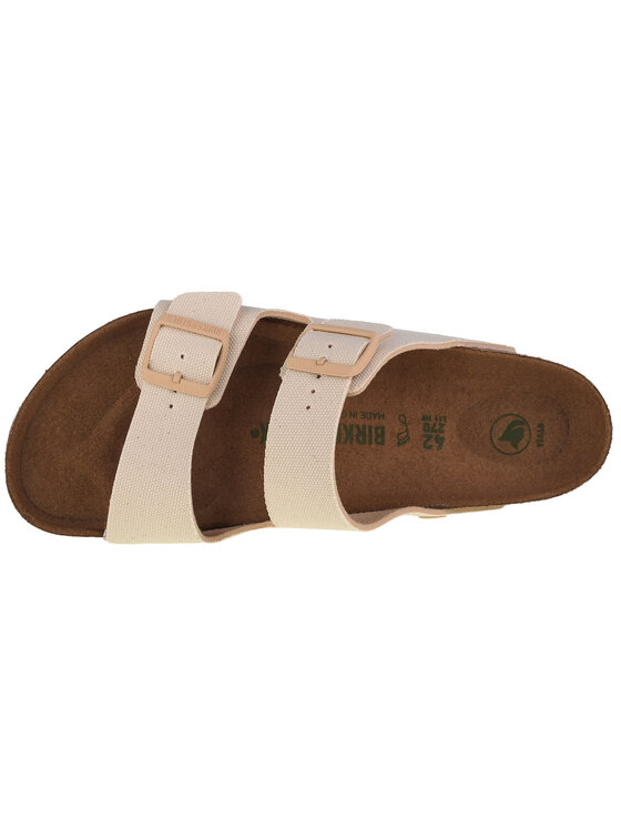 Birkenstock Birkenstock Klapki Birkenstock Arizona TEX Biały