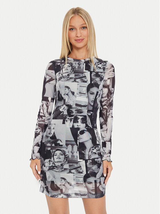 Guess Rochie de zi W4YK83 KBBF2 Colorat Slim Fit
