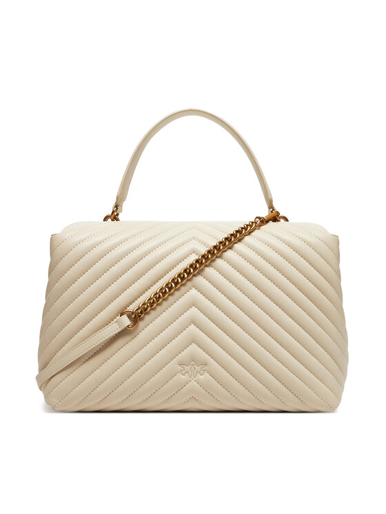 PINKO PINKO Rankinė Love Lady Puff Big Cl 100042 A0GK Z14Q Balta
