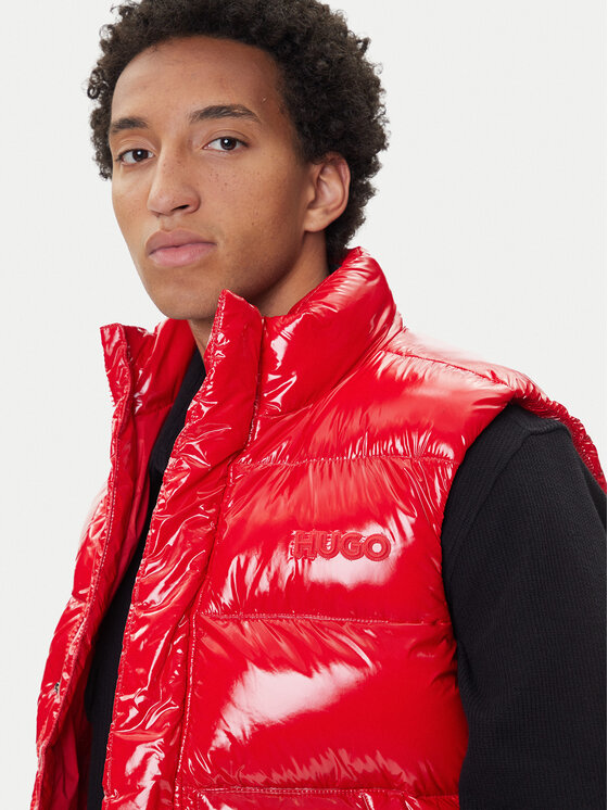 HUGO HUGO Prsluk 50547981 Crvena Regular Fit