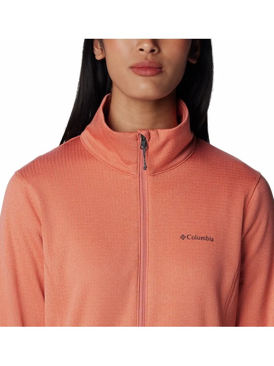 Columbia Columbia Bluza 195971 Pomarańczowy Regular Fit