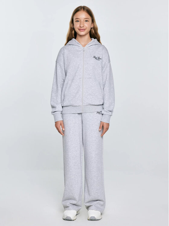 BIG STAR BIG STAR Bluza MILANA Szary Comfort Fit