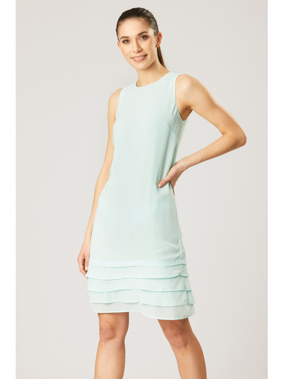 QUIOSQUE QUIOSQUE Každodenní šaty MINT DRESS Zelená Regular Fit