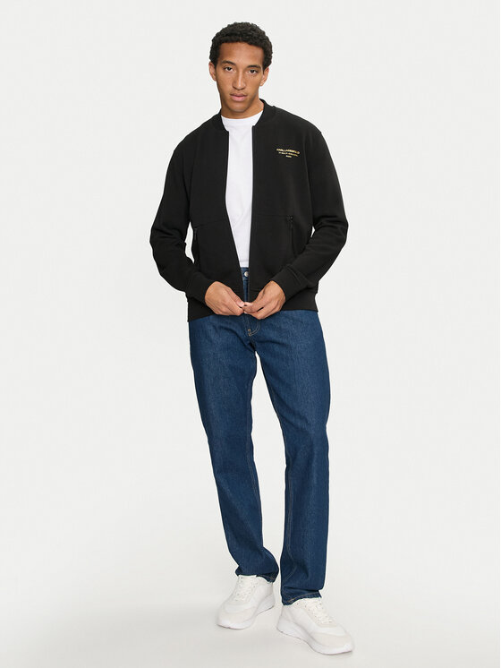 KARL LAGERFELD KARL LAGERFELD Mikina 705031 544910 Černá Regular Fit