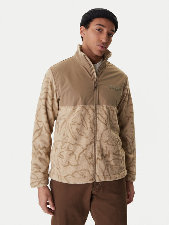 Billabong Billabong Fliso džemperis Boundary EBYFT00144 Smėlio Regular Fit