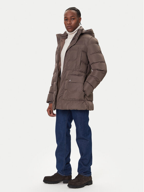 Geox Geox Winterjacke Leitan M5628B T3266 F1432 Beige Regular Fit
