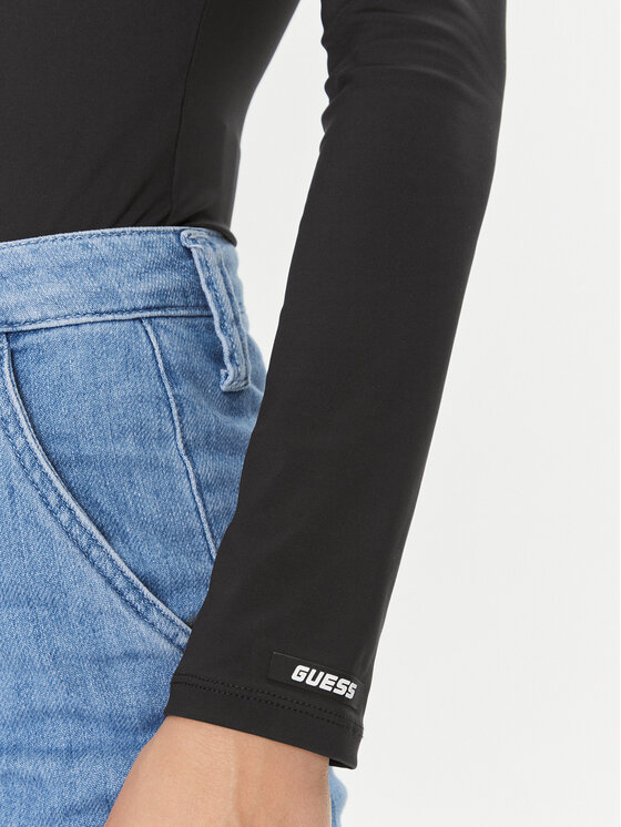 Guess Guess Glaustinukė Chia V3BP22 KC450 Juoda Slim Fit