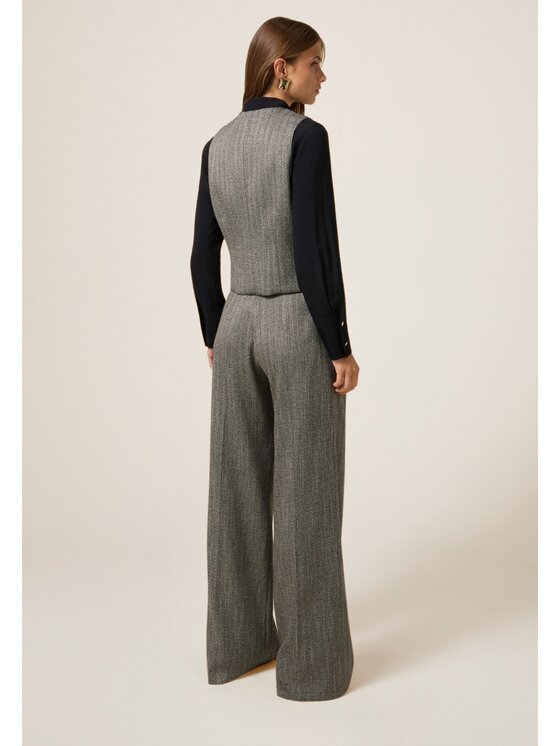 Oltre Oltre Giacca di transizione L007R100061N023 Grigio Slim Fit