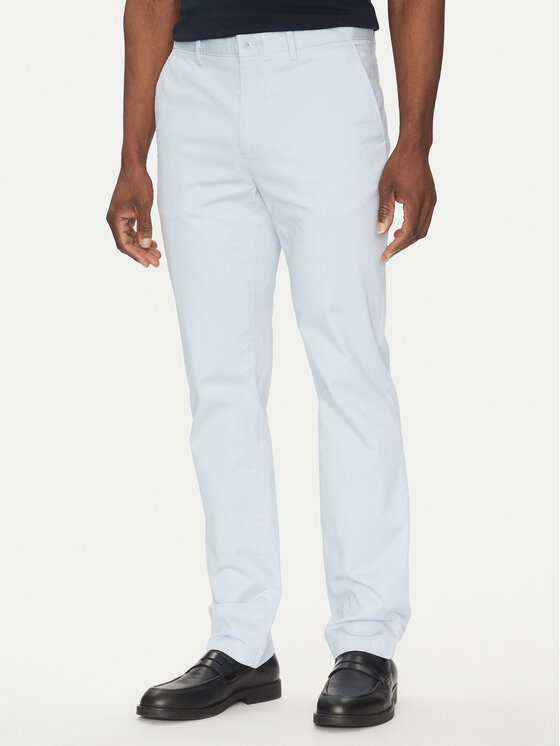 Tommy Hilfiger Tommy Hilfiger Chinos Deton MW0MW37873 Kék Slim Fit