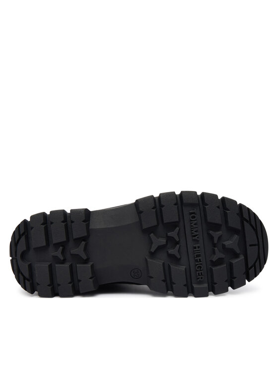 Tommy Hilfiger Tommy Hilfiger Čizme T3X5-34130-1355999 S Crna