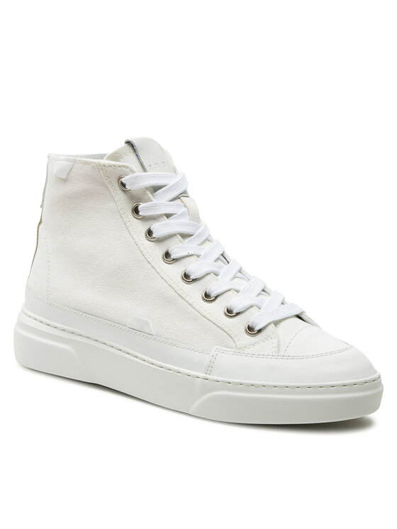 Inuikii Inuikii Αθλητικά Canvas Lex High 50103-991 Λευκό