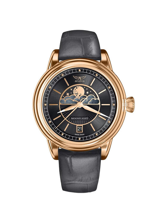 Aviator Aviator Orologio V.1.33.2.253.4GM Grigio