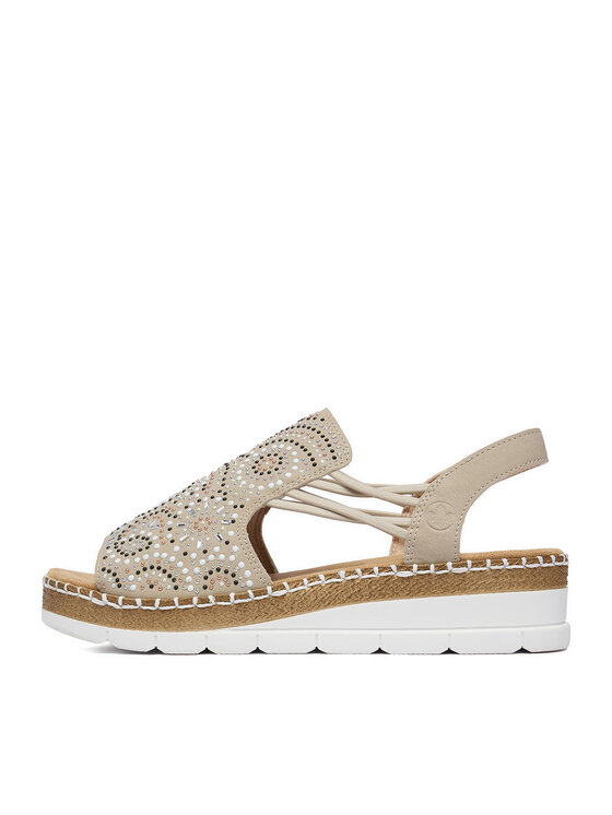 Rieker Rieker Sandalen CEO-V1246-62 Beige