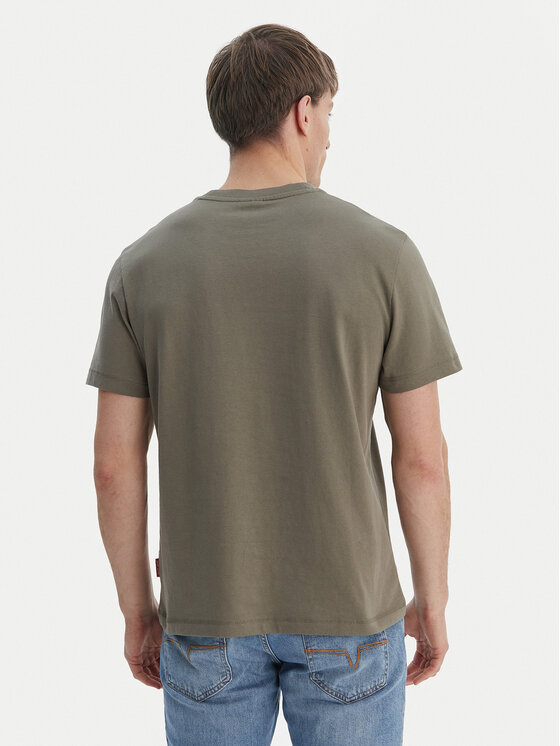JOOP! Jeans JOOP! Jeans Tričko JJJ-Lei 30101979 Kaki Regular Fit