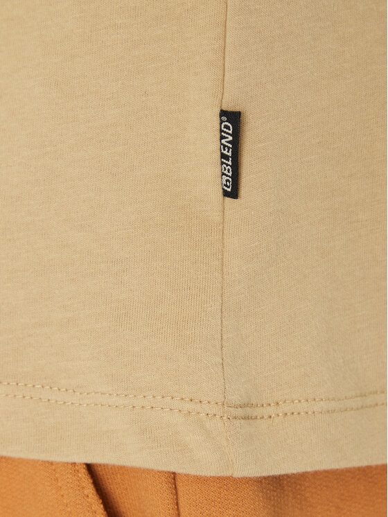 Blend Blend Tričko 20717759 Béžová Regular Fit
