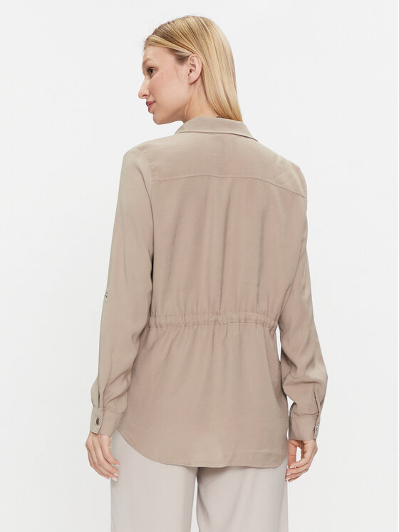 ONLY ONLY Marškiniai Aris 15310852 Smėlio Regular Fit
