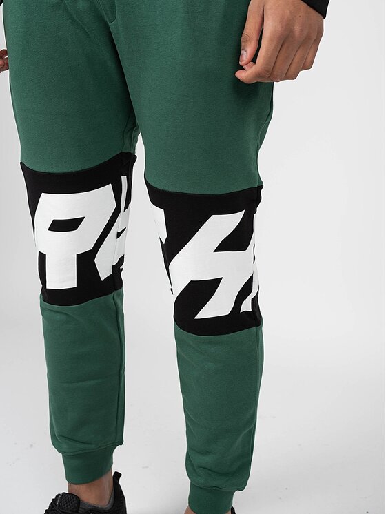 John Richmond John Richmond Kalhoty z materiálu UMA22088PA Zelená Regular Fit