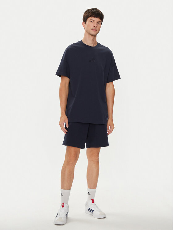 adidas adidas Футболка ALL SZN IY4135 Cиній Loose Fit