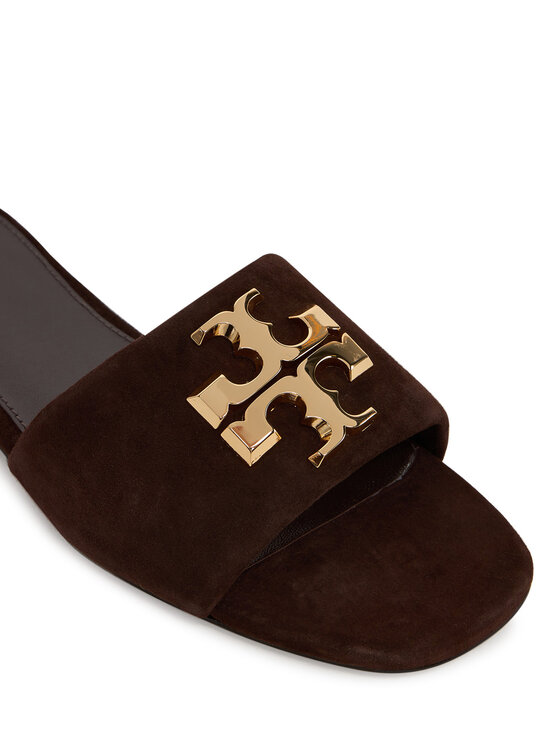 Tory Burch Tory Burch Natikači Eleanor Slide 174839 Rjava