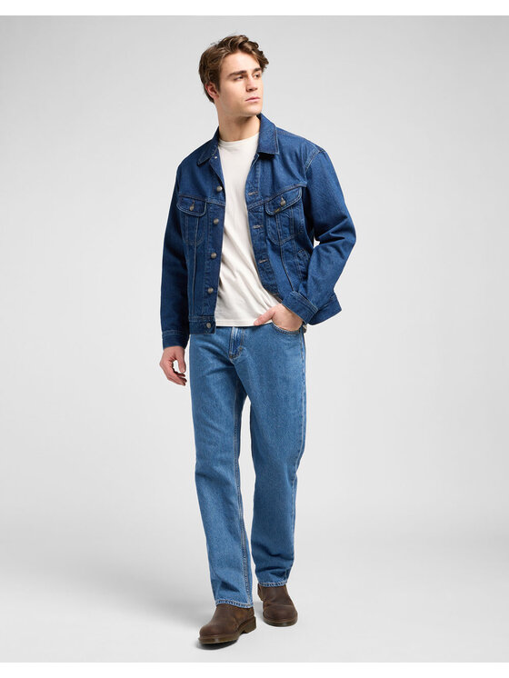 Lee Lee Jeansy 5401139495319 Niebieski Regular Fit