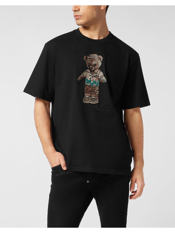 PHILIPP PLEIN PHILIPP PLEIN T-Shirt 27053 Černá Regular Fit