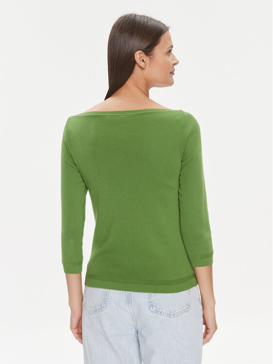 United Colors Of Benetton United Colors Of Benetton Megztinis 1091D1M09 Žalia Regular Fit