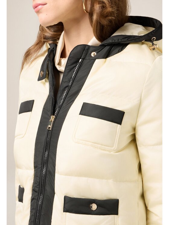 Oltre Oltre Giubbotto piumino F903R001512N0Z3 Bianco Boxy Fit