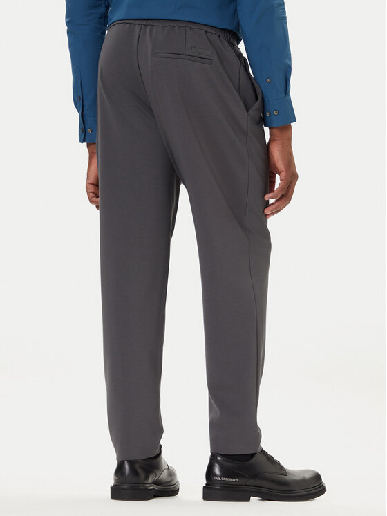 Calvin Klein Calvin Klein Чино панталони LV04LE613G Сив Slim Fit