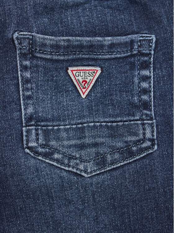 Guess Guess Traperice I4BA00 D4CA0 Tamnoplava Relaxed Fit