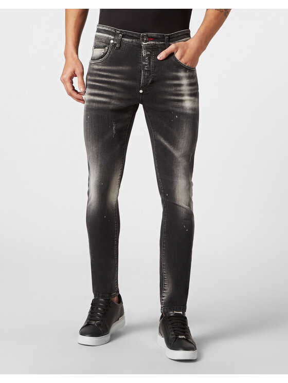 PHILIPP PLEIN PHILIPP PLEIN Jeansy 28785 Czarny Skinny Fit