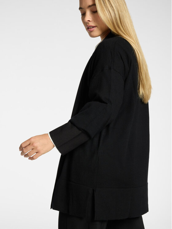 Elena Mirò Elena Mirò Sweter M517Z000993N033 Czarny Over Fit